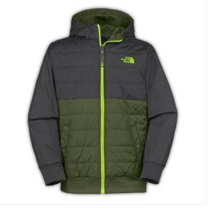 THE NORTH FACE REVERSIBLE QUILTED SURGENT HOODIE BOYS'